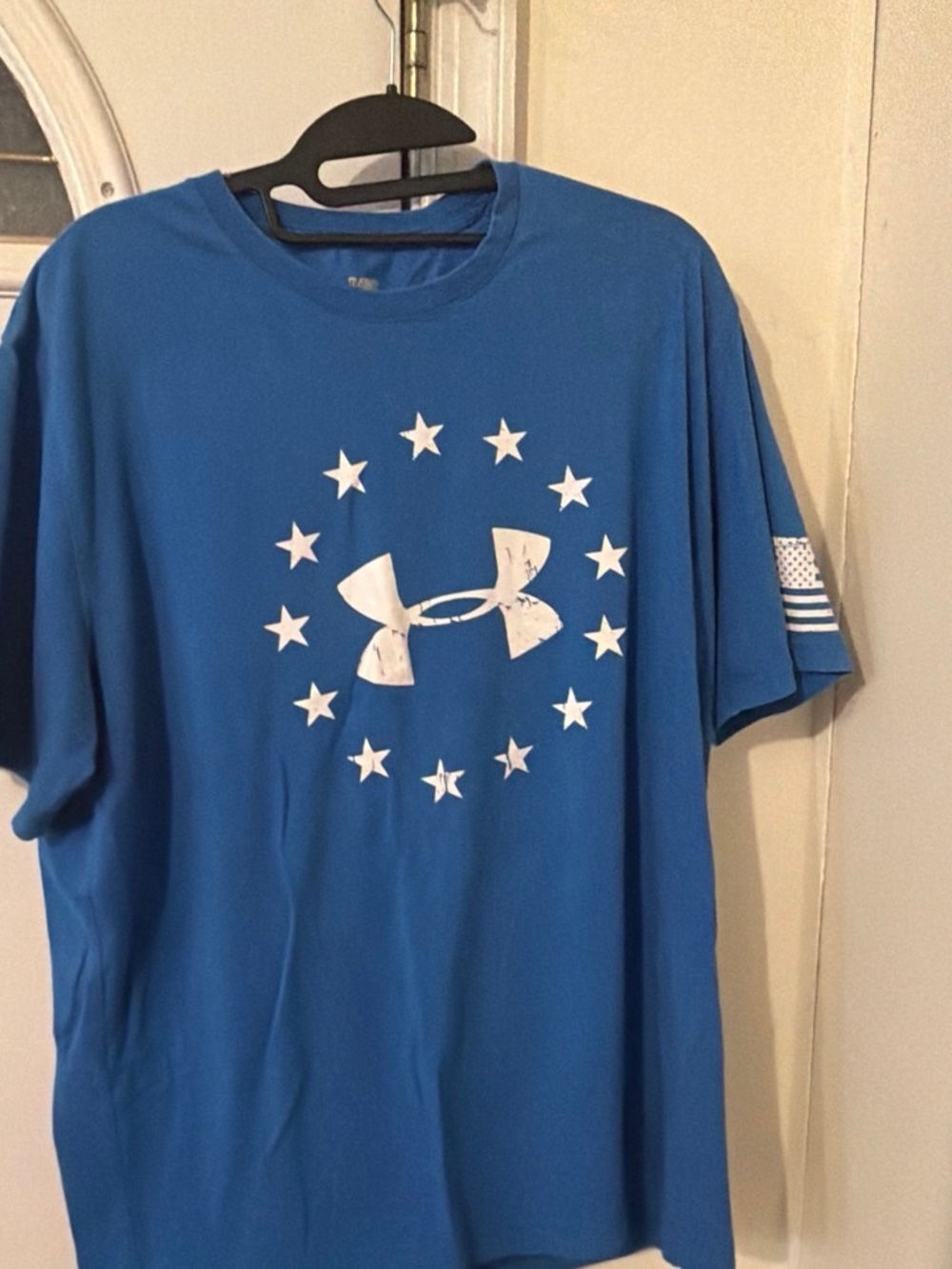 Under Armour Blue Short-Sleeve Graphic Performance Tee